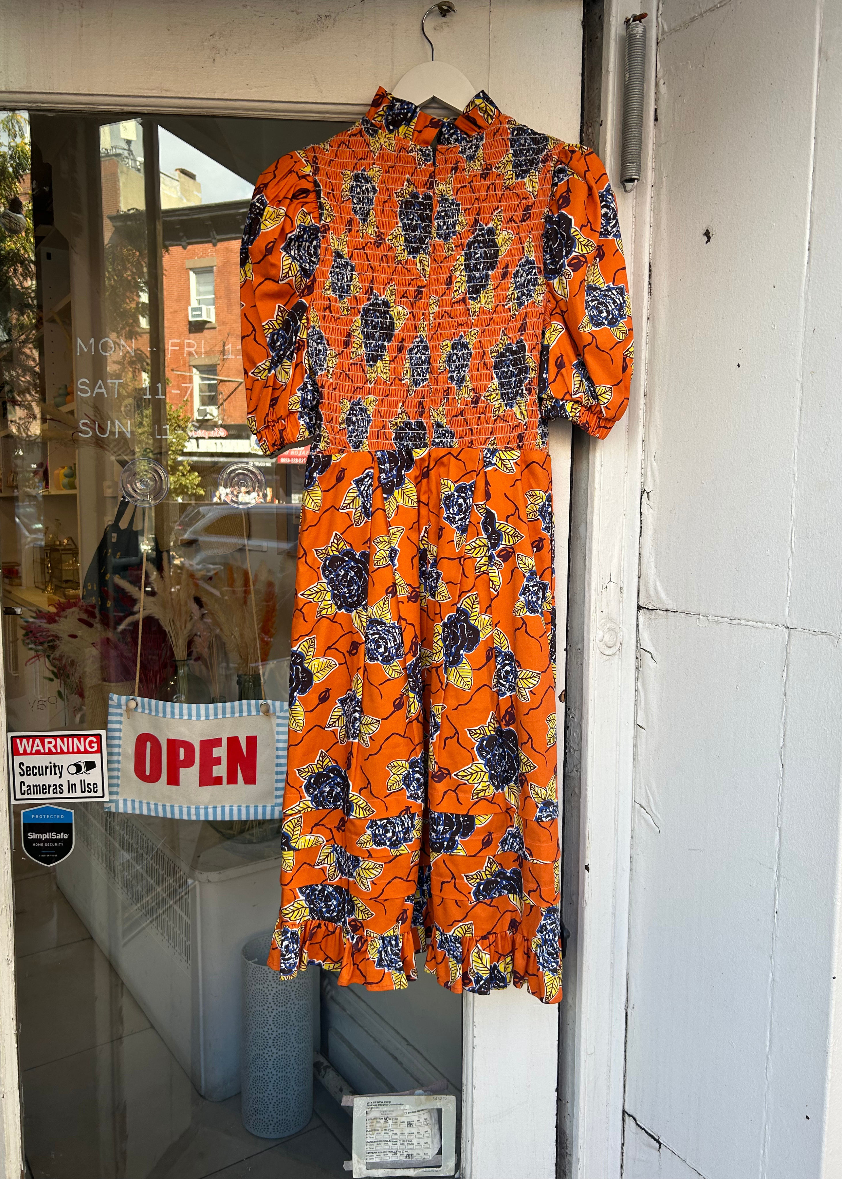 Autumn Adeigbo dress