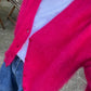 Cashmere brushed v-neck cardigan, hot pink