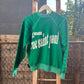 Neighborhood postcard upcycled sweatshirt, RSP