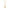 North star padlock necklace, 14k yellow gold