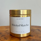 Whisked matcha candle