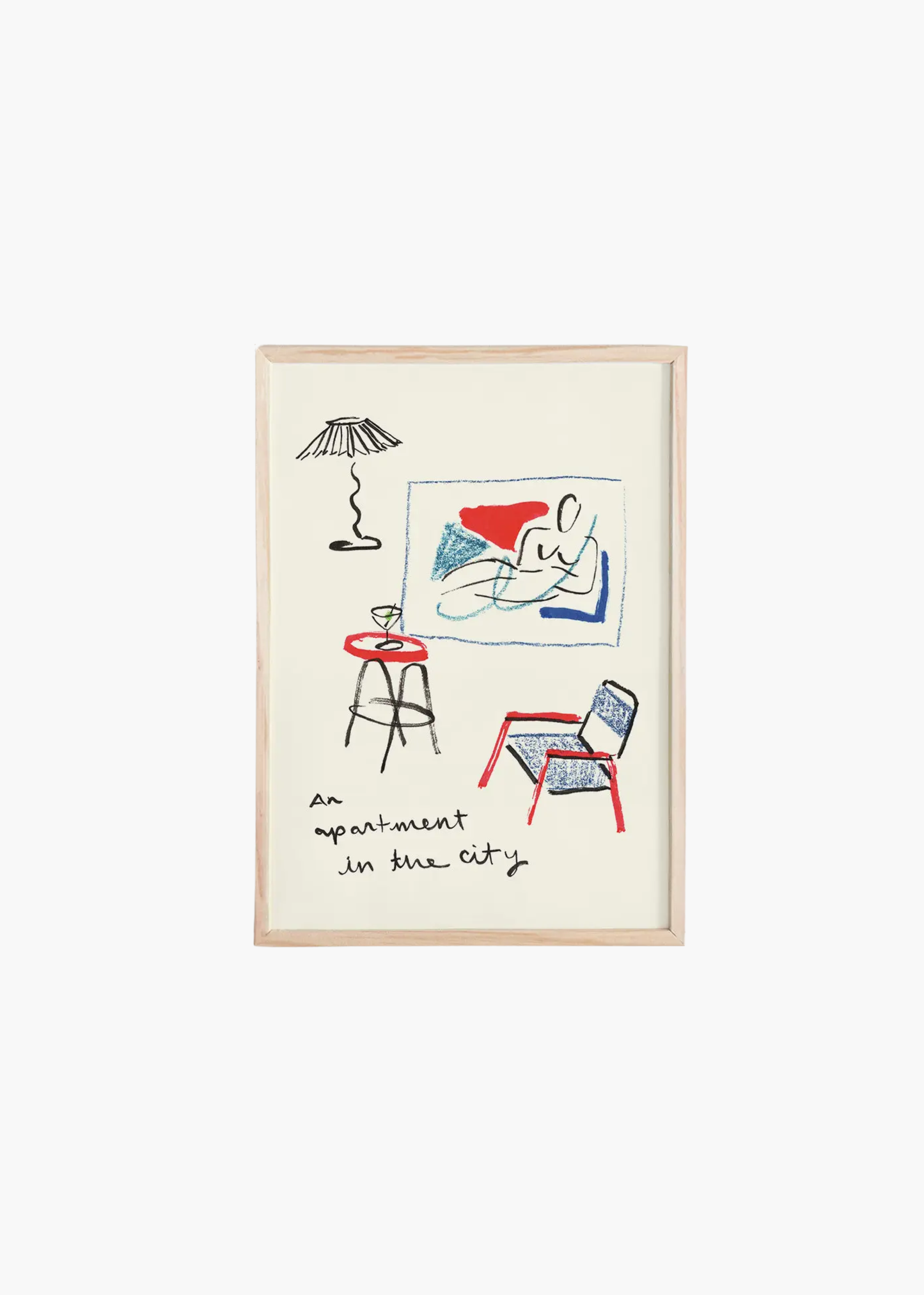 “An Apartment in the City” mini art print