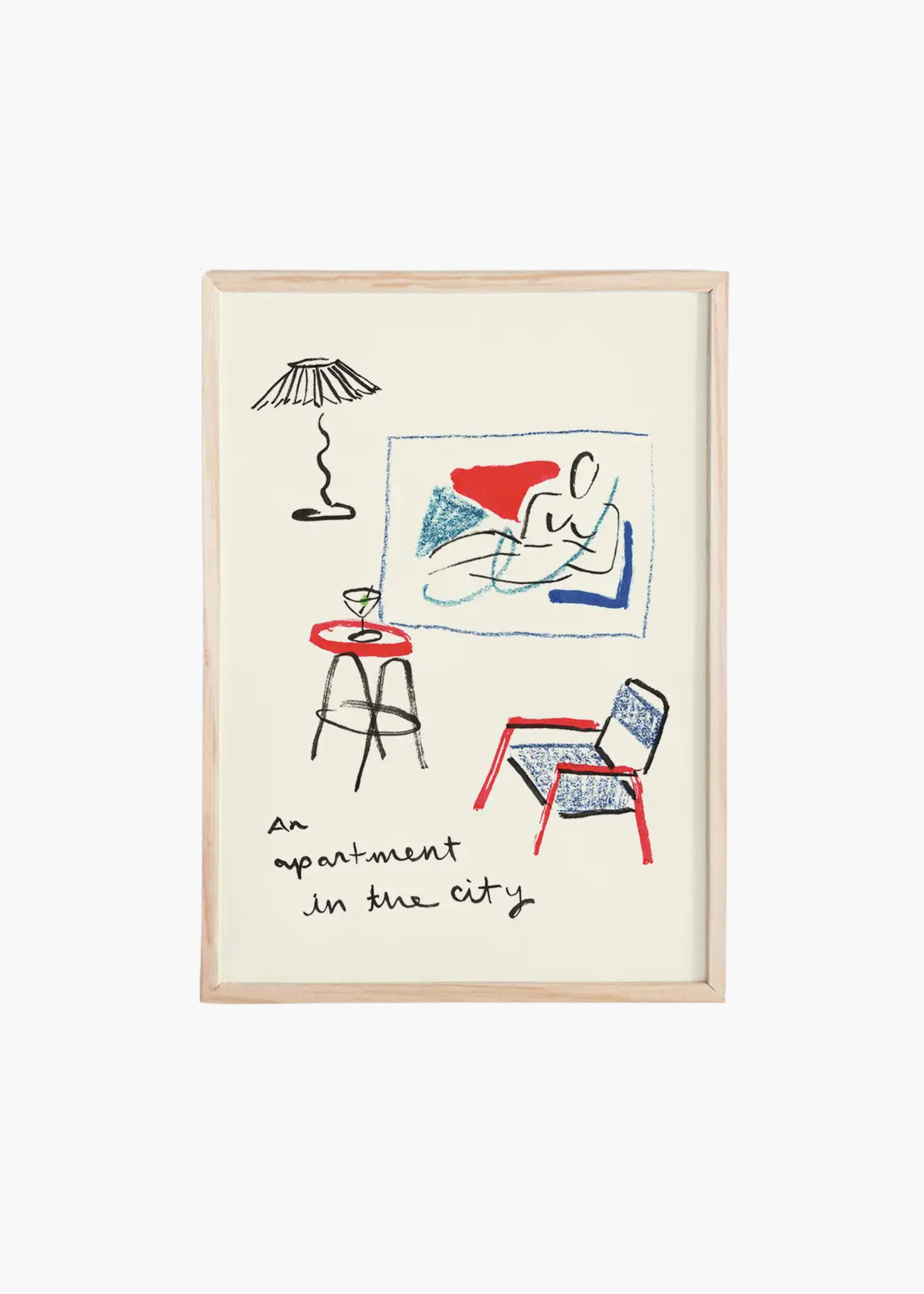 “An Apartment in the City” mini art print