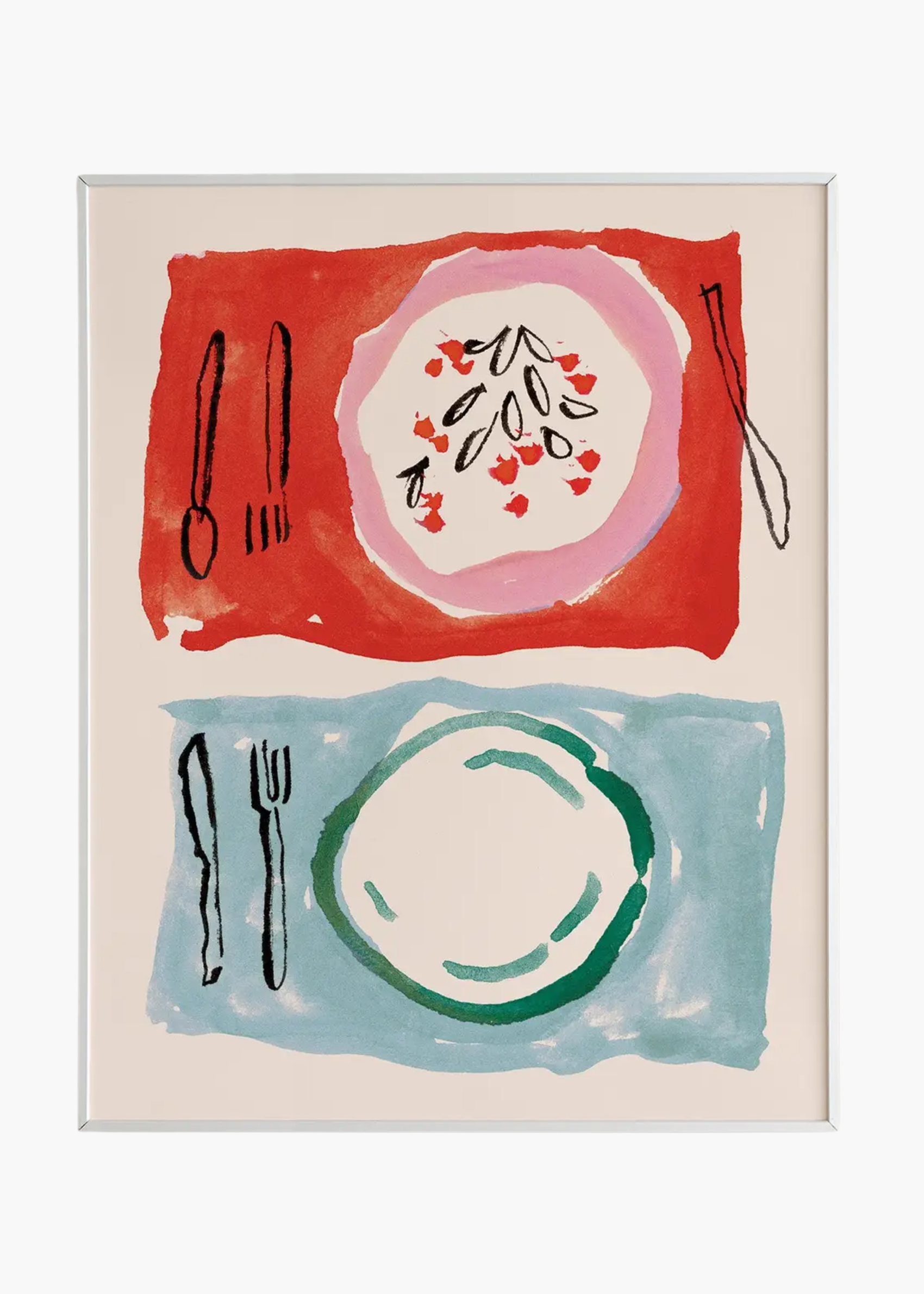 Set the table print
