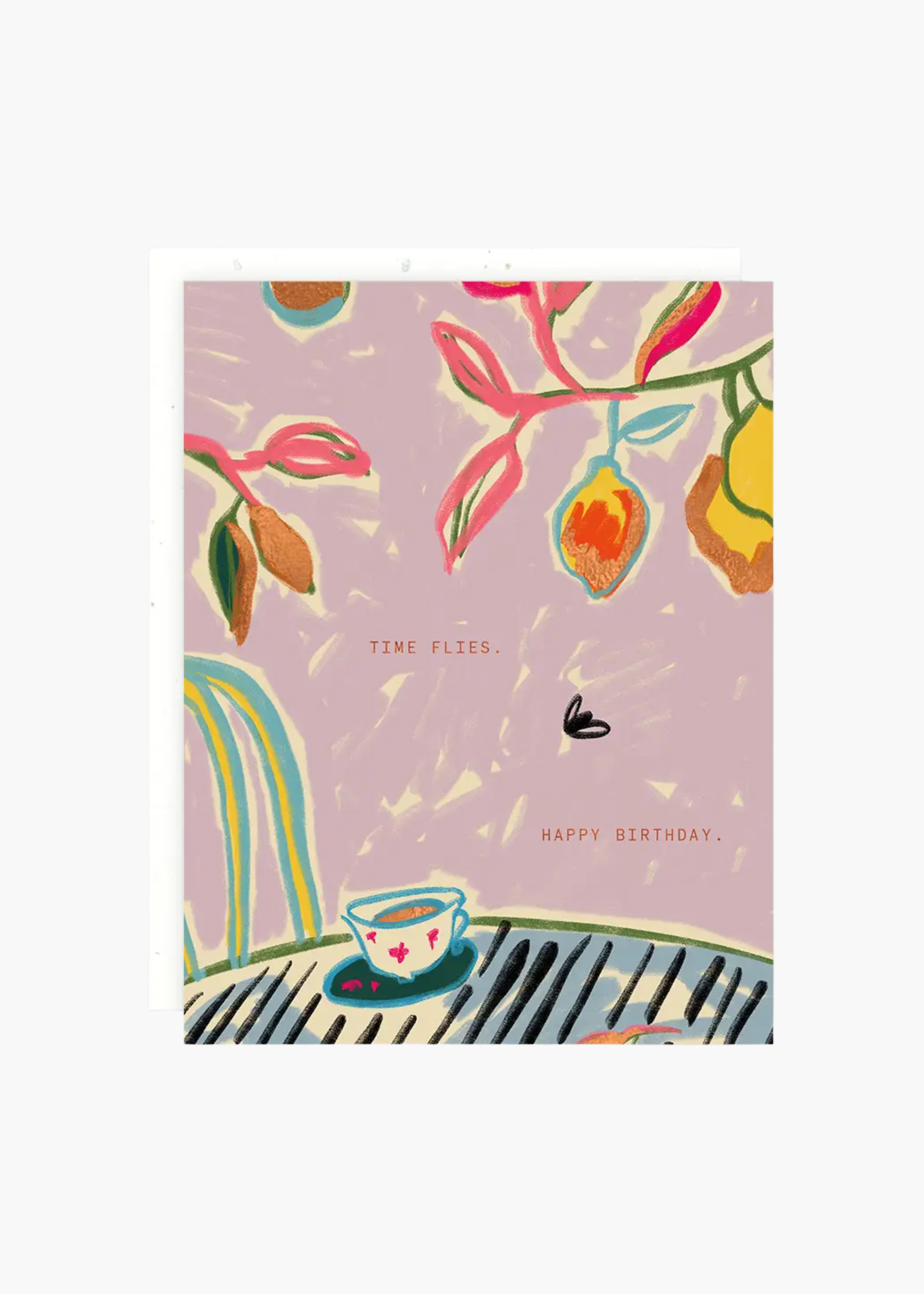Time flies card