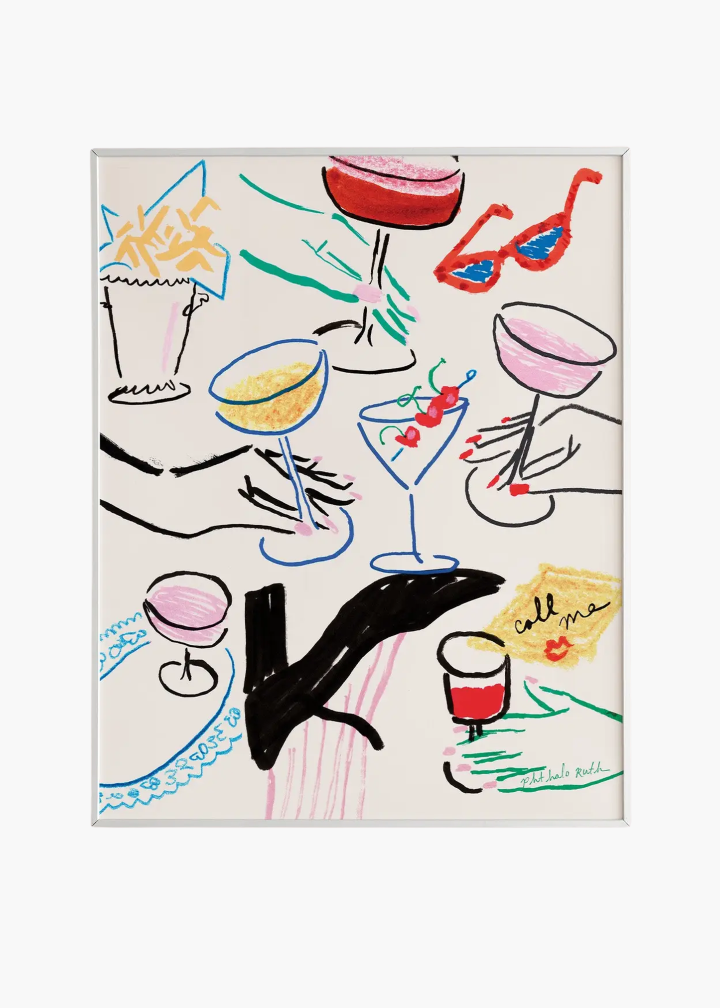 Girls night out print