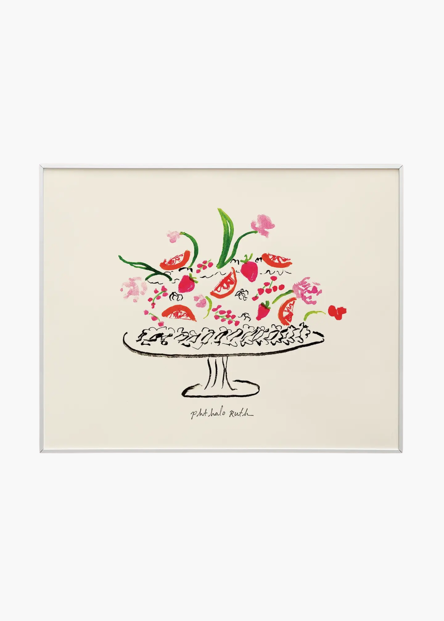 Spring cake print