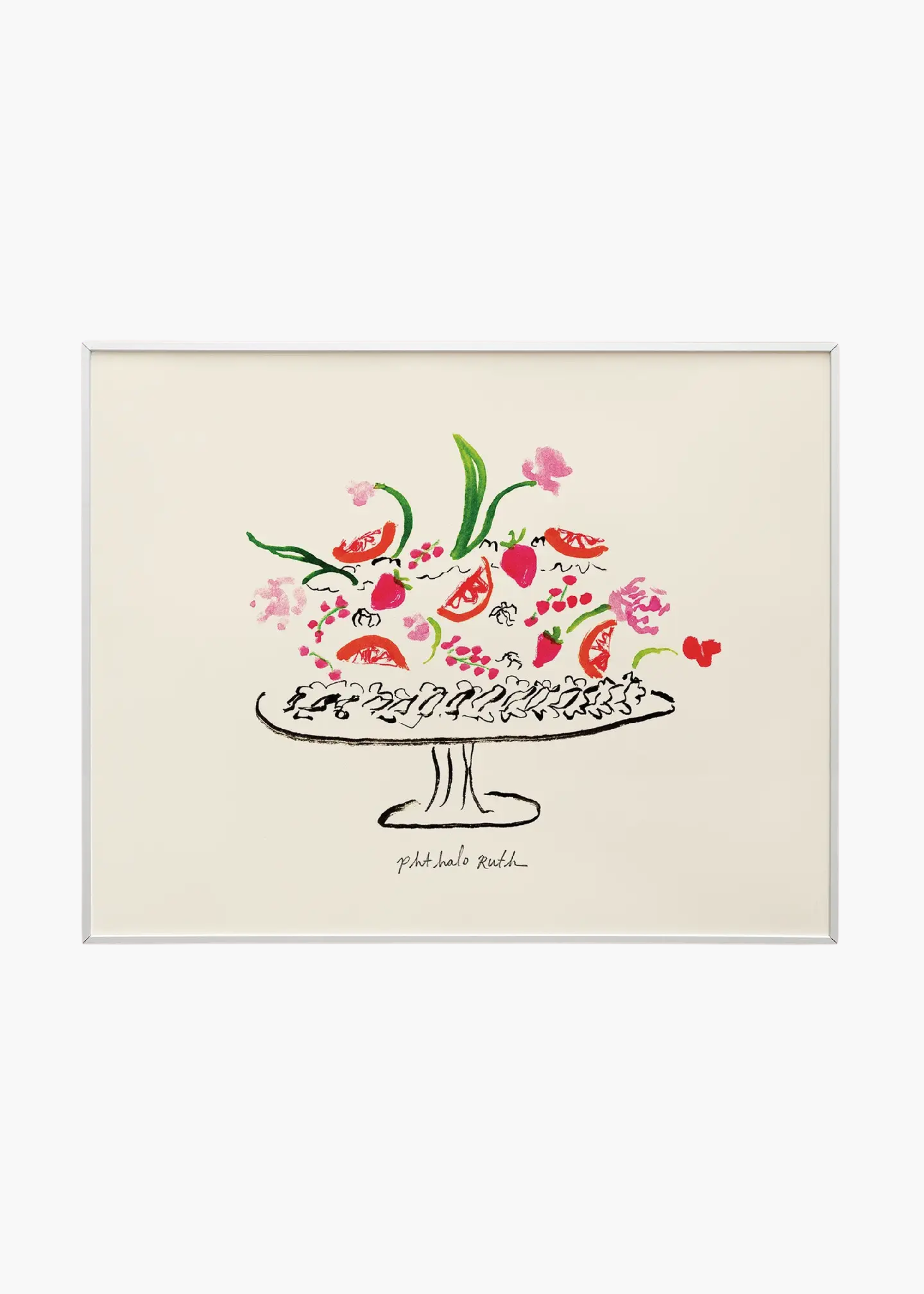 Spring cake print