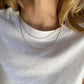 Thin figaro chain, 1.5mm