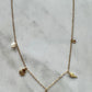 Mira charm necklace