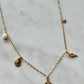 Mira charm necklace