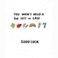 Plantable lucky charms card