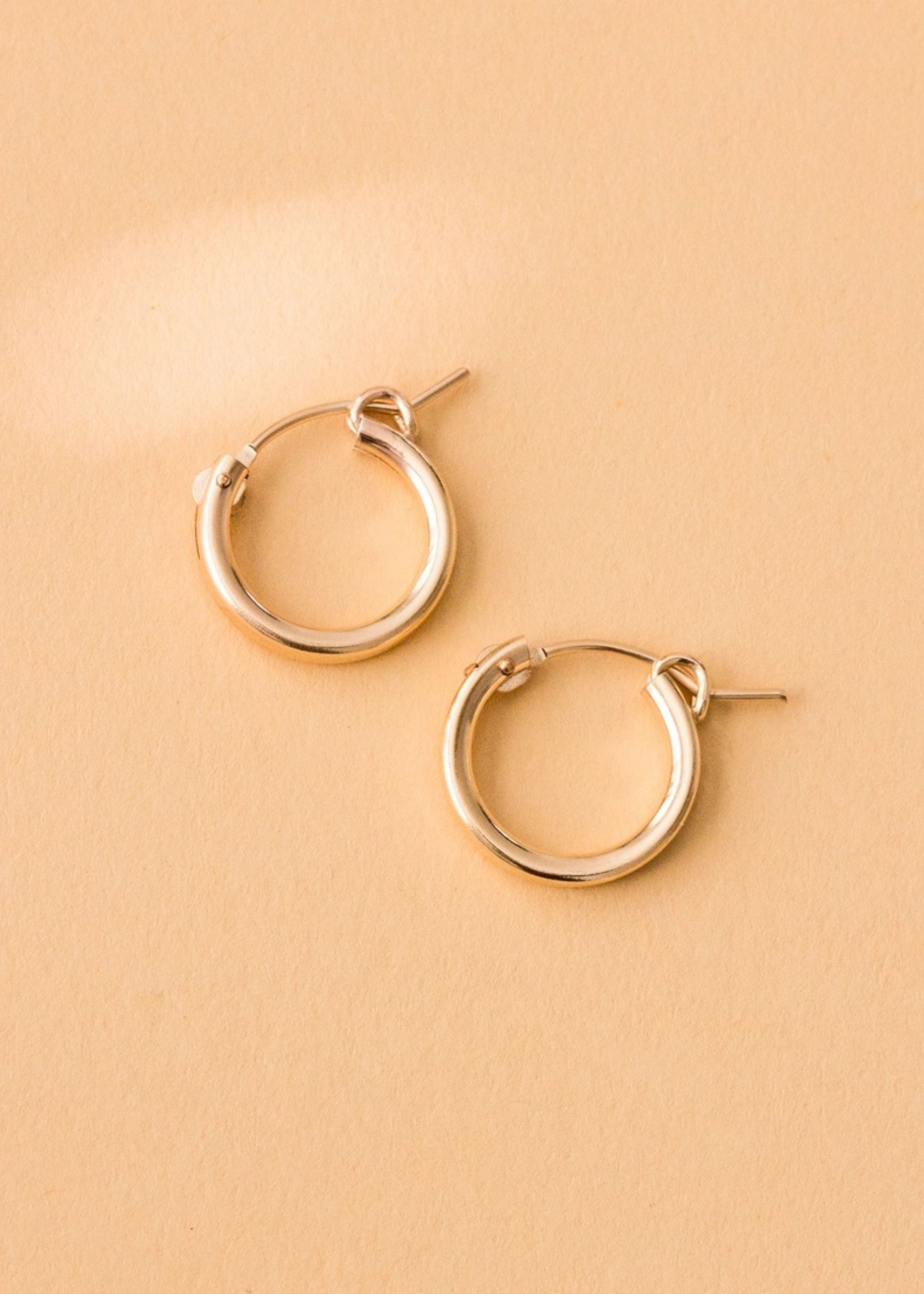Sydney hoop earrings, 13mm