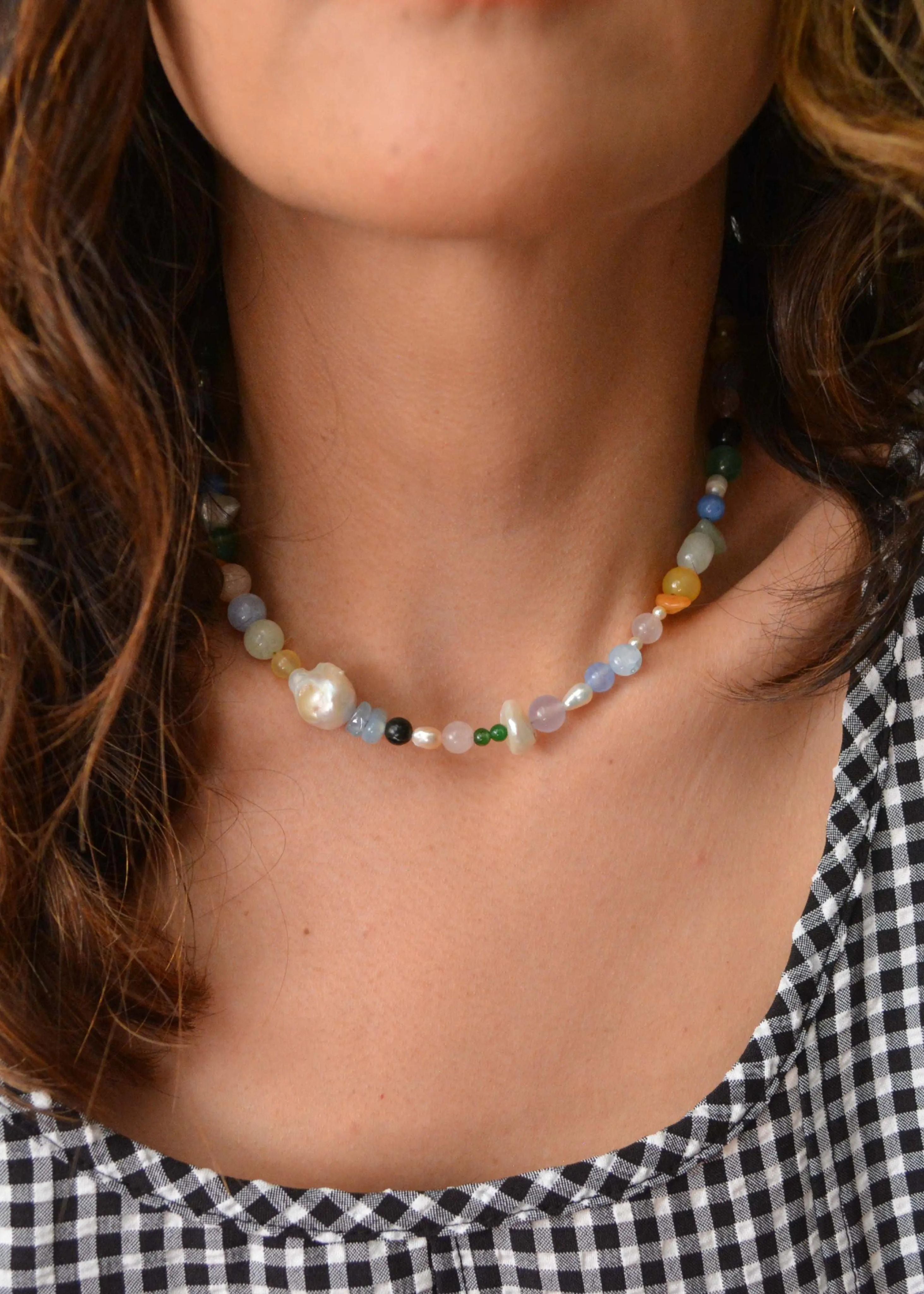 Trove bead necklace