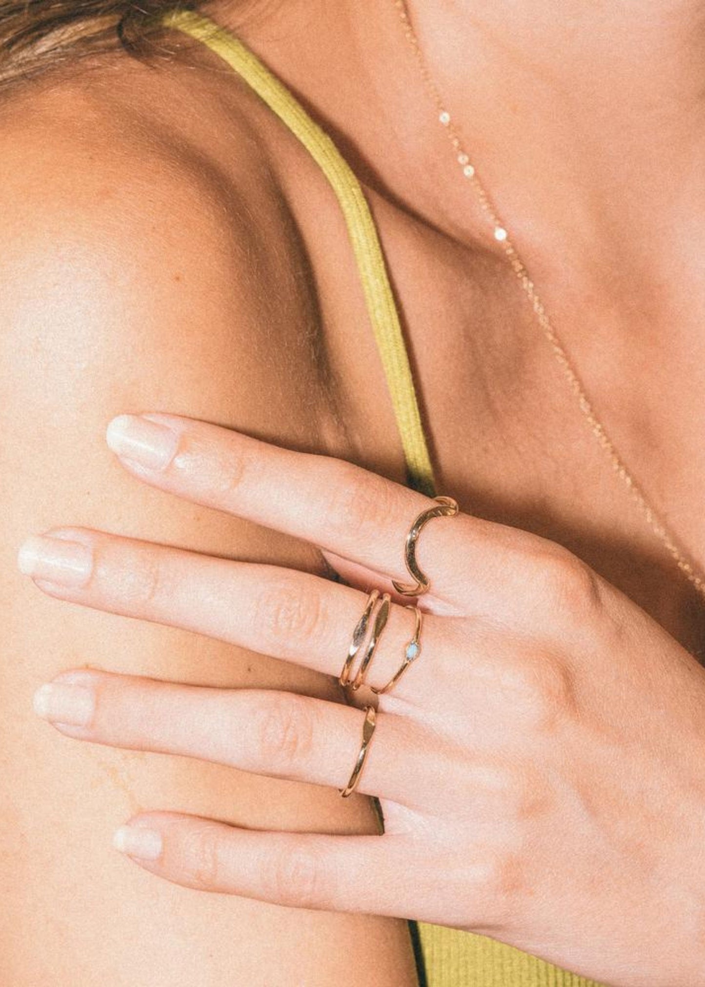 Indented ring