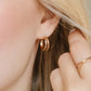 Demi hoop earrings
