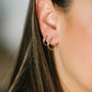 Sydney hoop earrings, 15mm