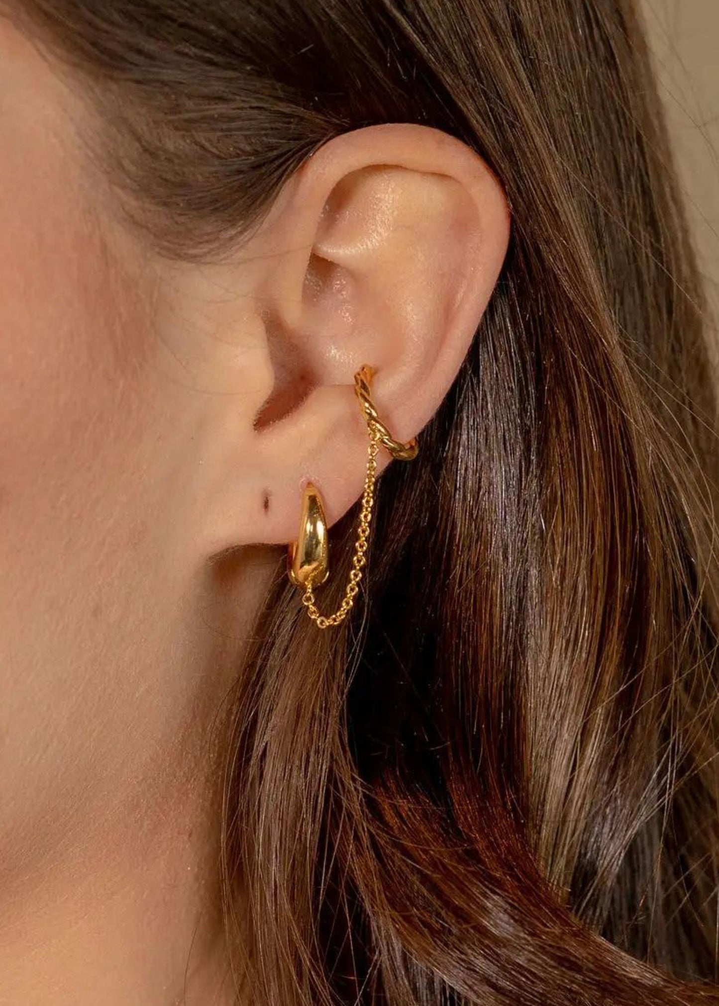 Zenith twisted earcuff