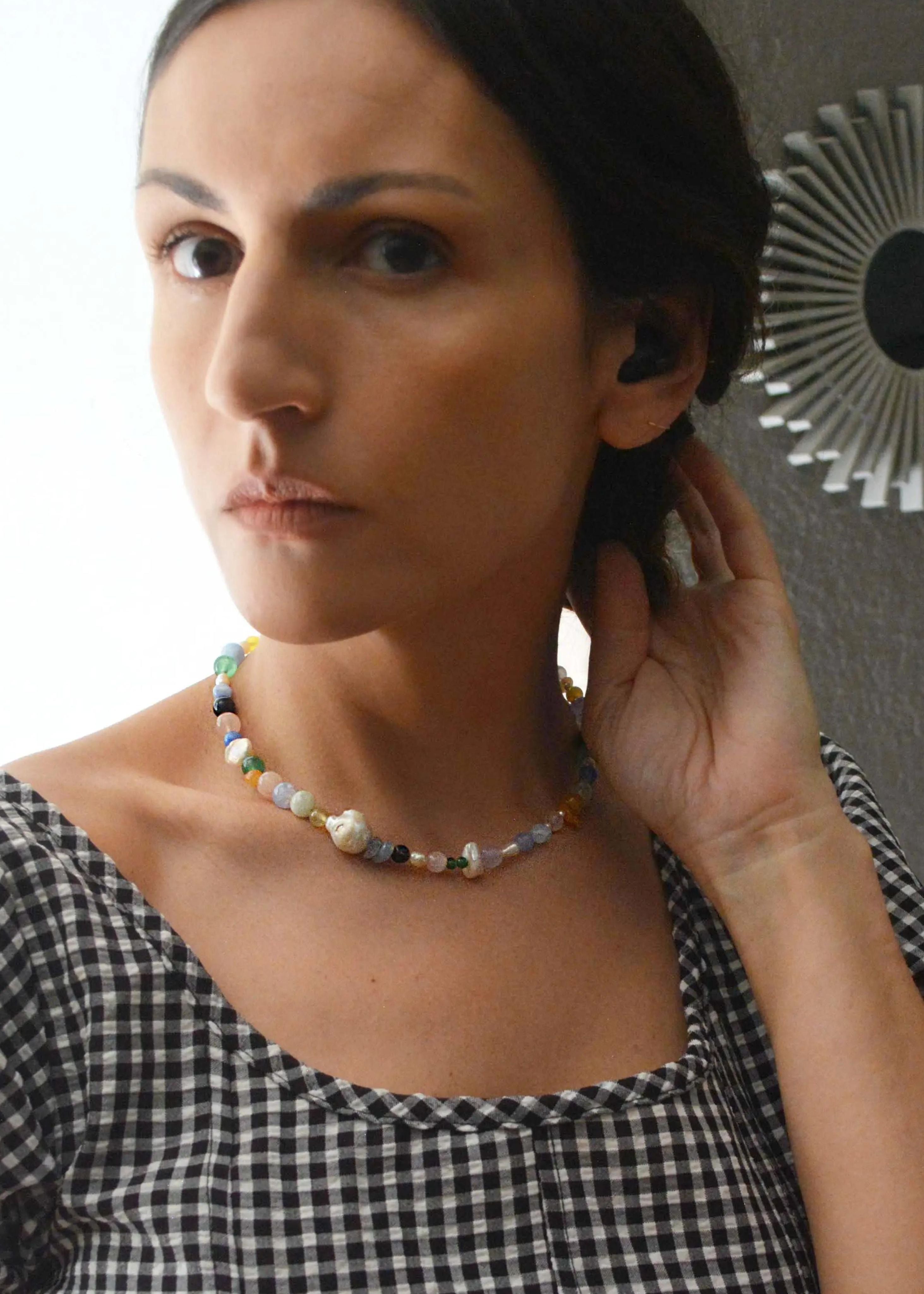 Trove bead necklace
