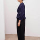 Sculptured wrap top