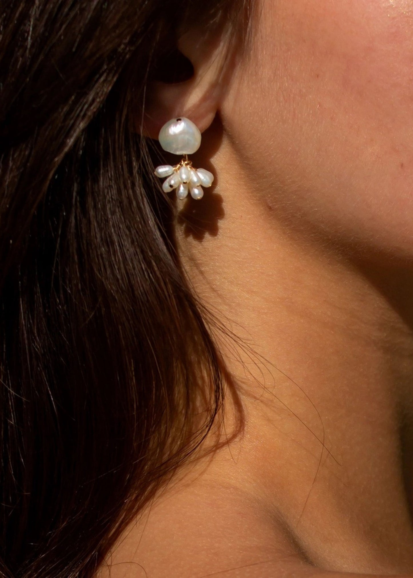 Fleurette stud earrings