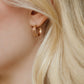 Demi hoop earrings