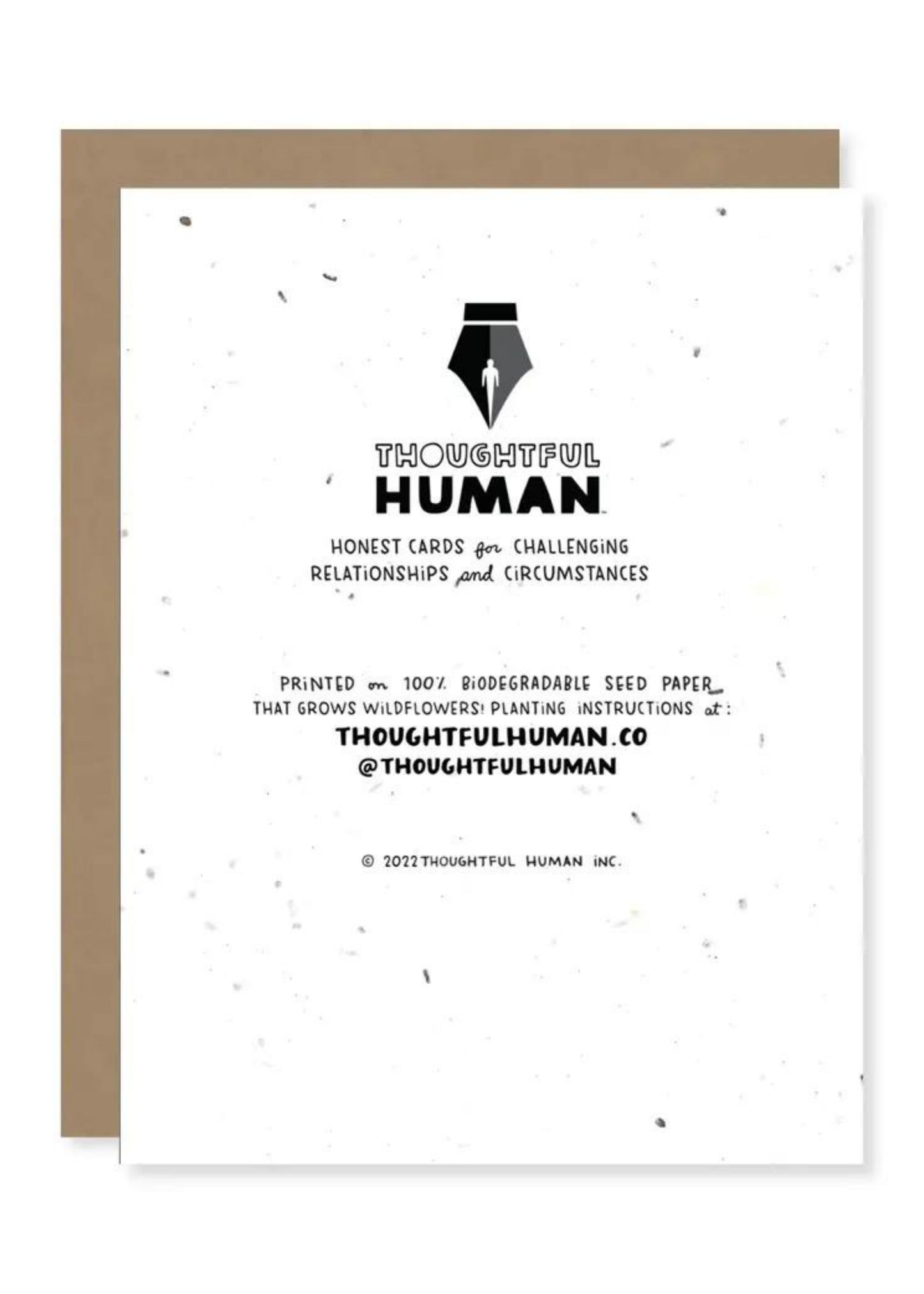 Plantable TYSM card
