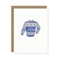 Plantable Hanukkah sweater card