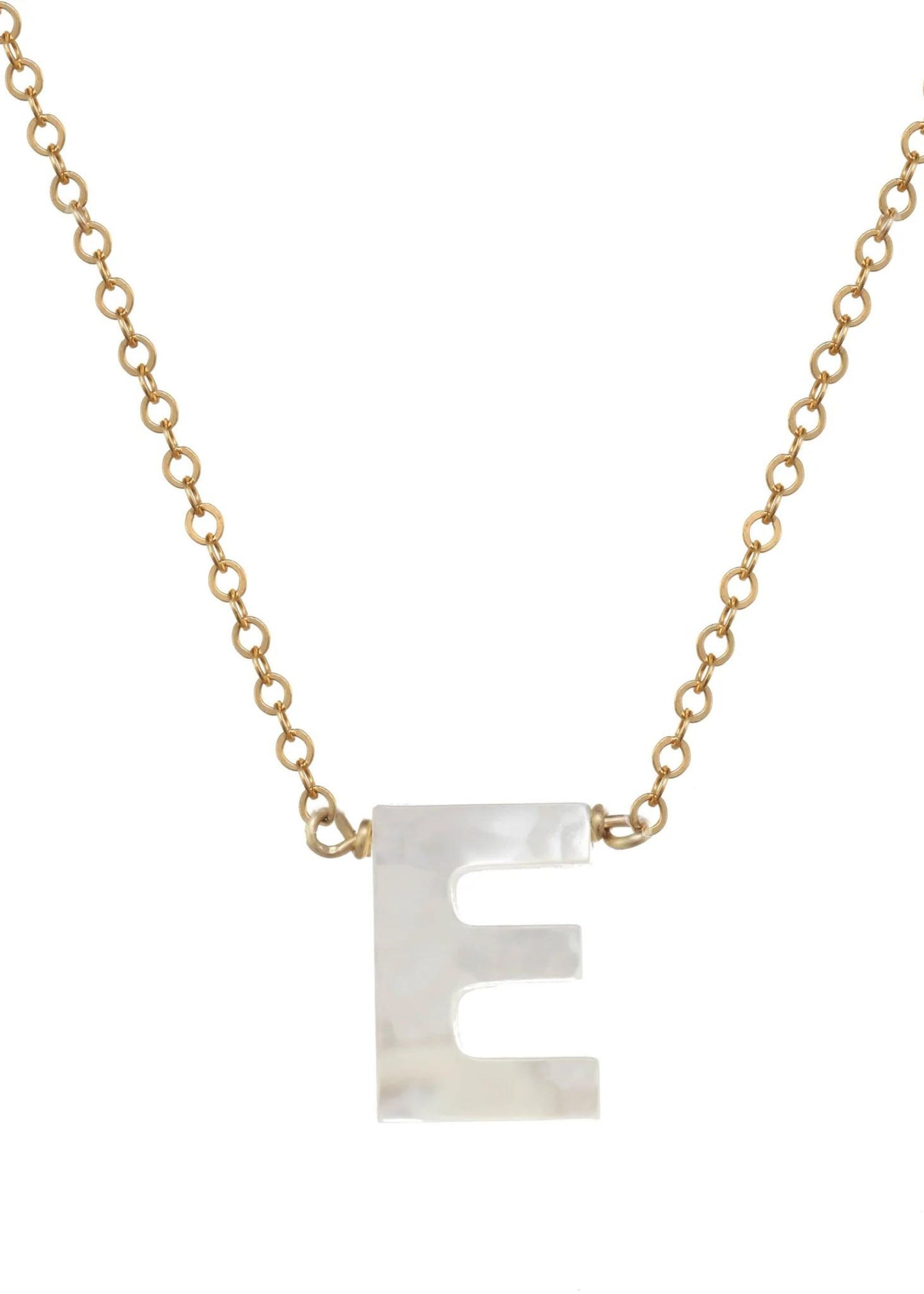 Dawn initial necklace