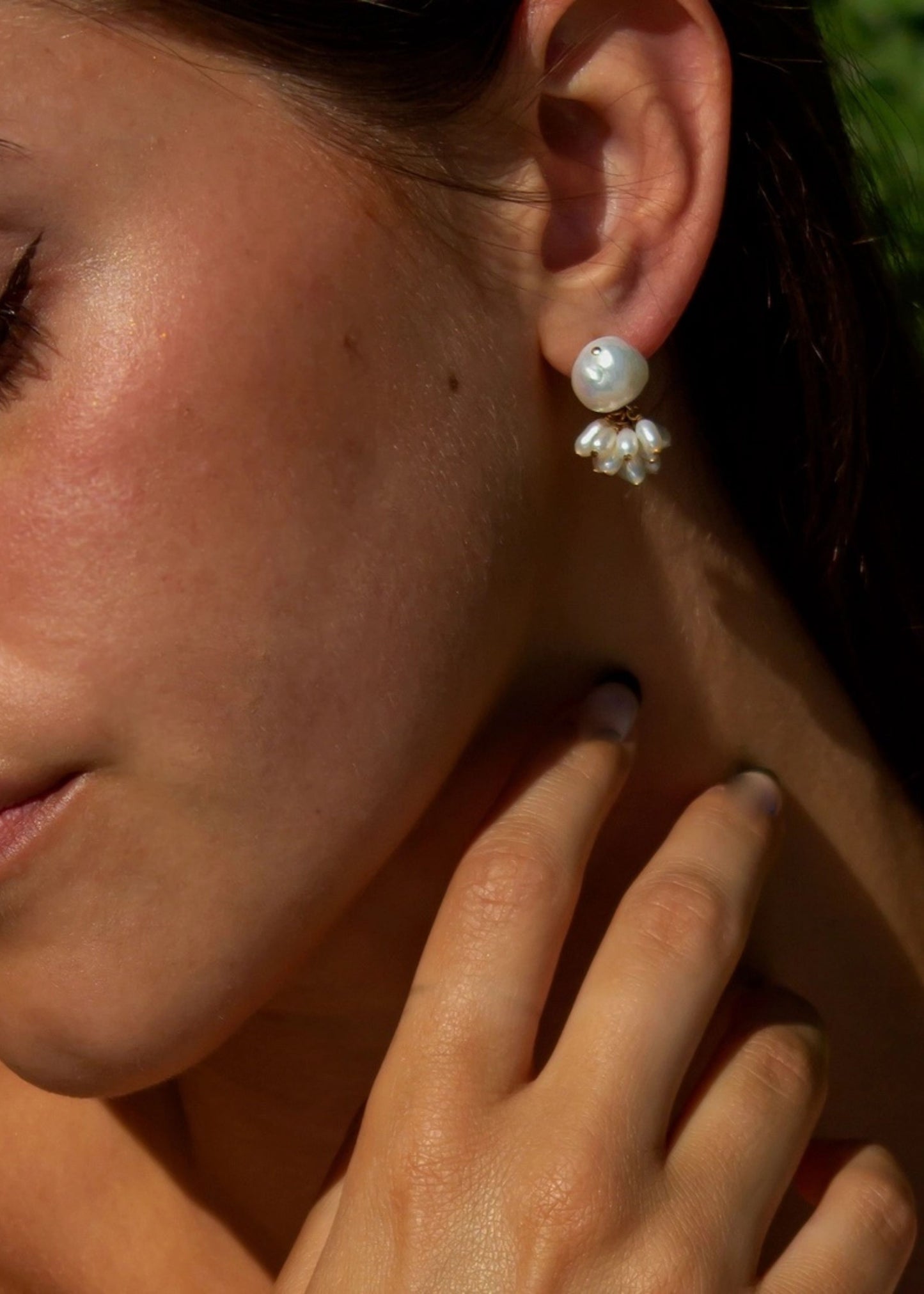 Fleurette stud earrings
