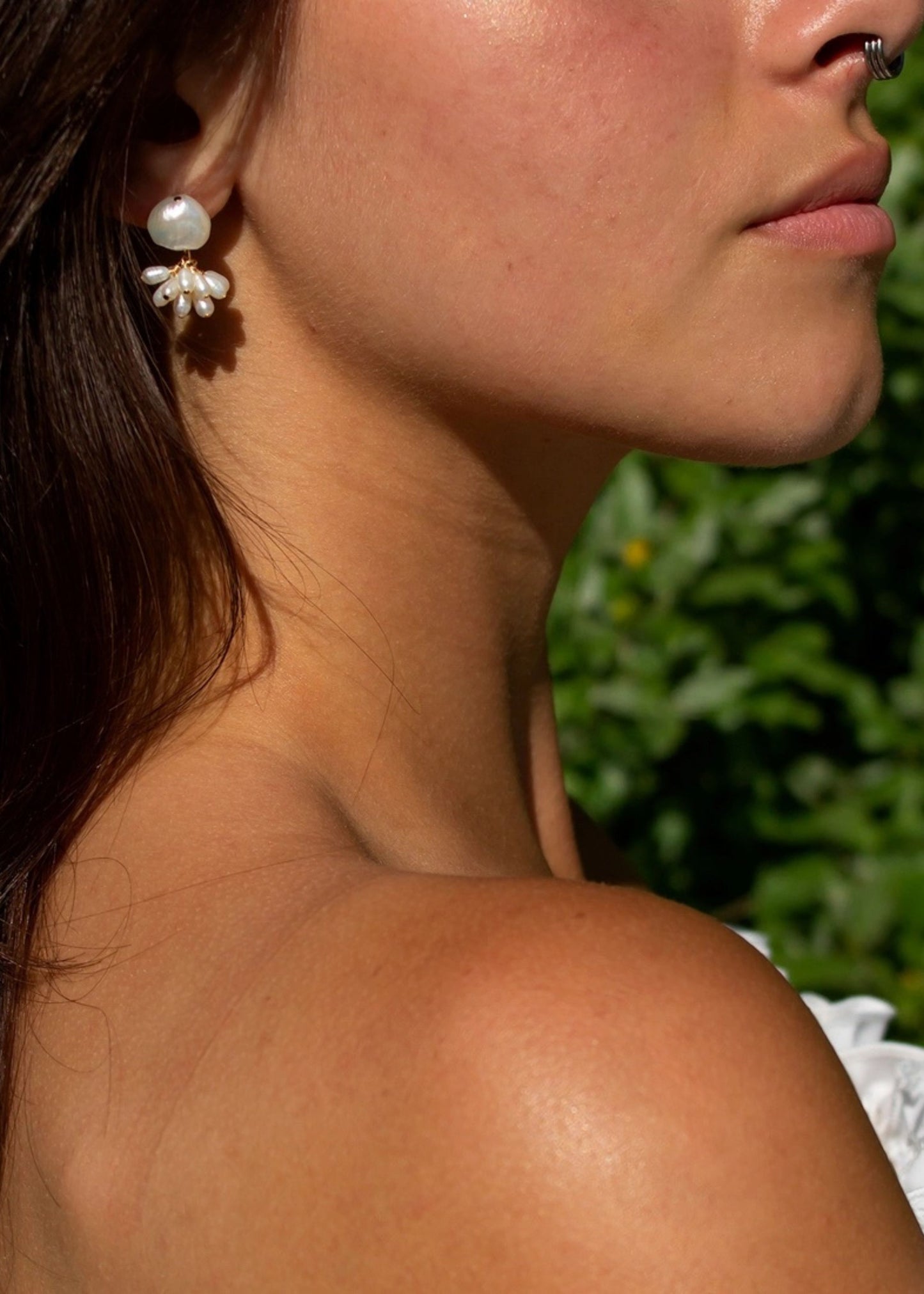 Fleurette stud earrings