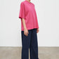 Oversized boxy tee, fuchsia