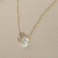 Dawn initial necklace