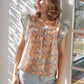 Honor top, ditsy floral