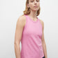 Racer back singlet, peony