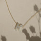 Dawn initial necklace