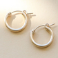 Sydney hoop earrings, 15mm