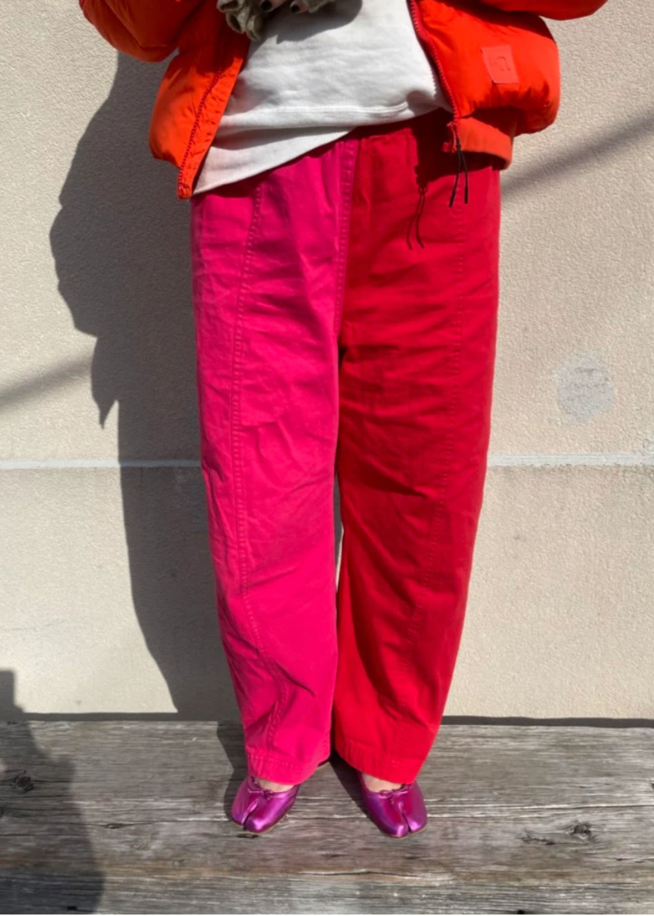 Janus pants, pink – Rue Saint Paul
