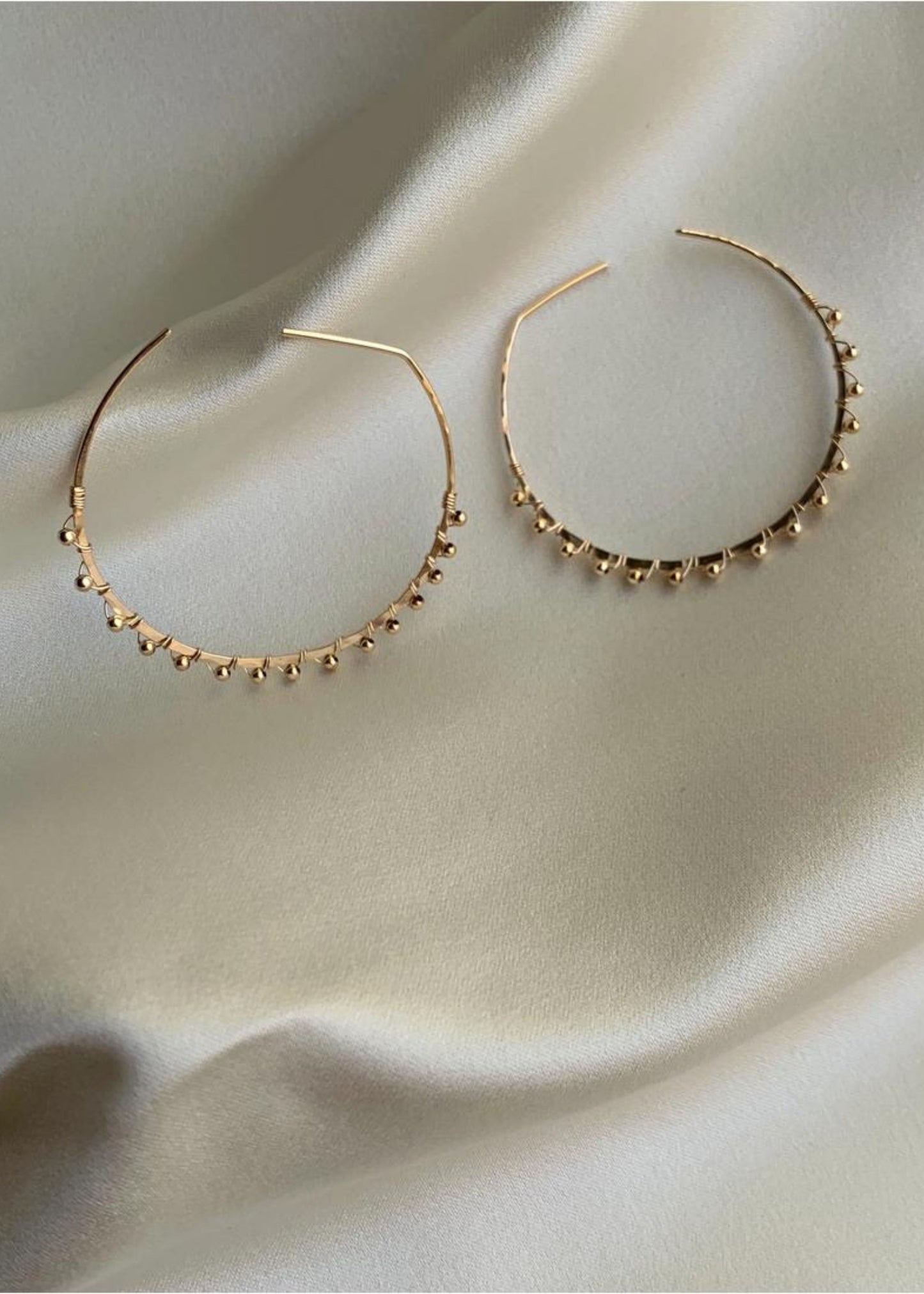 Caviar hoops