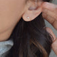 Mini pearl earrings