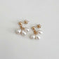 Petals stud earrings