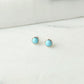 Turquoise studs