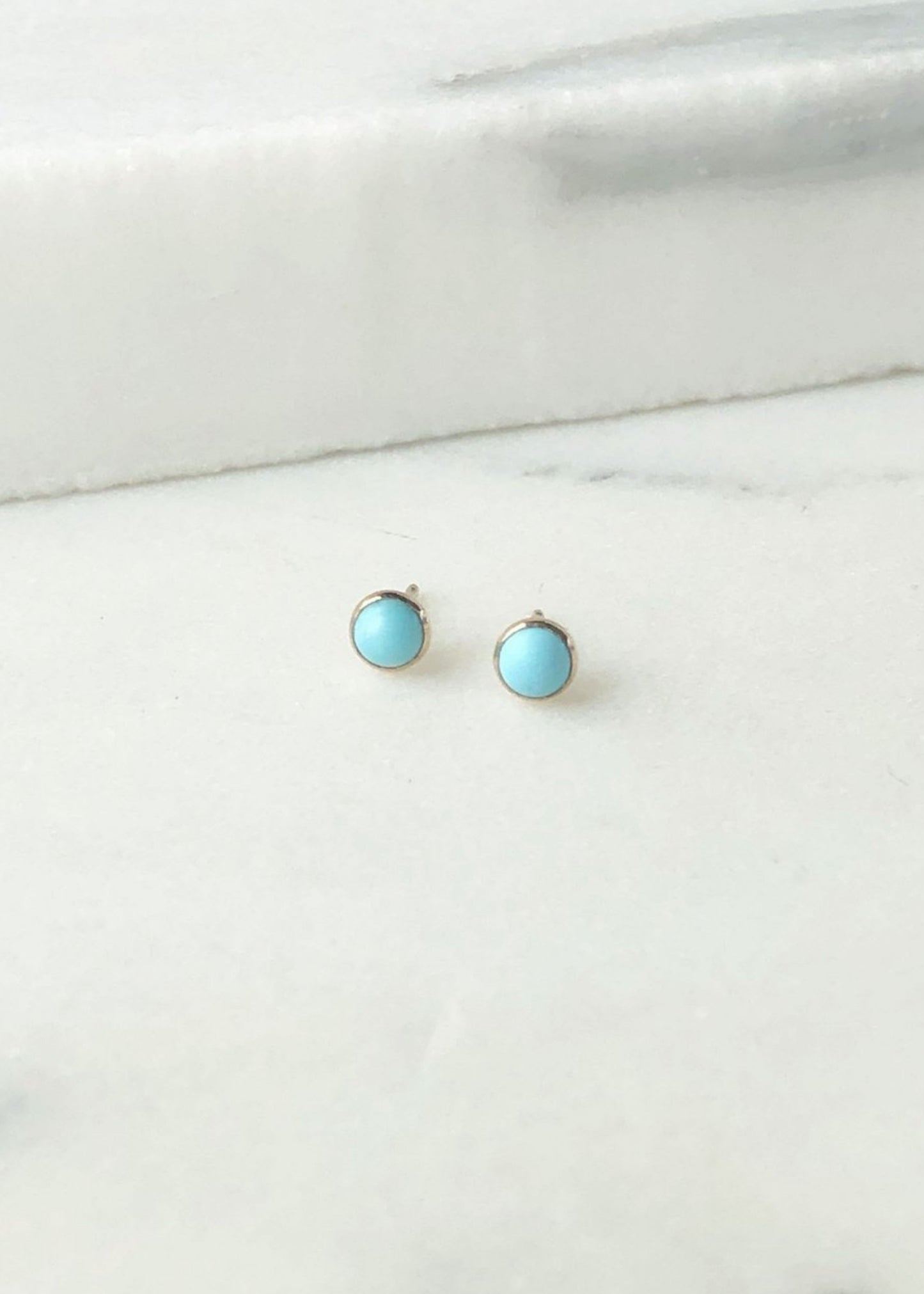Turquoise studs