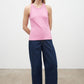 Racer back singlet, peony