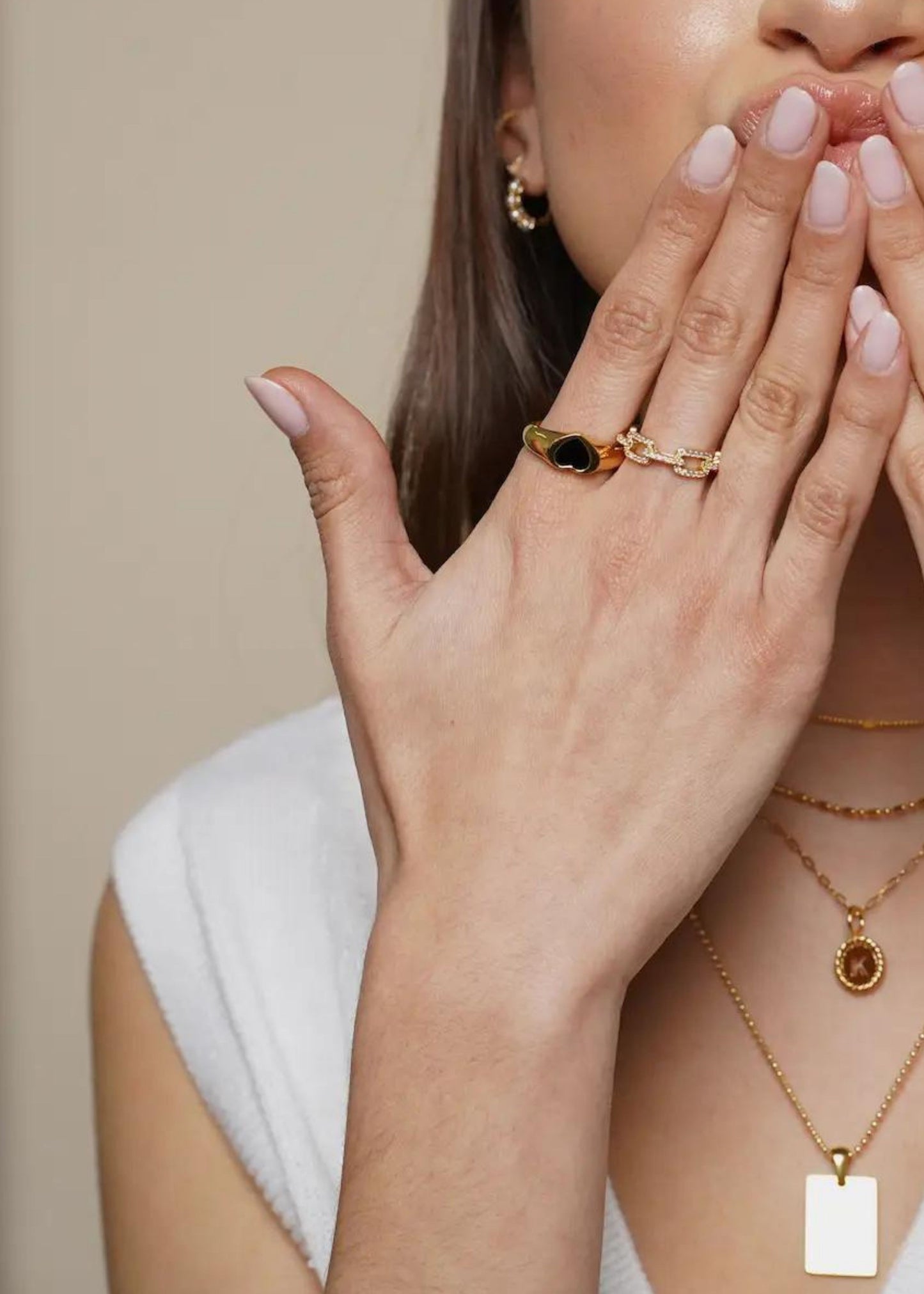 Great love ring, black