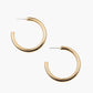 Chunky tube hoops, medium