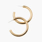 Chunky tube hoops, medium