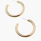 Chunky tube hoops, medium