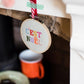 Cross stitch kit, c'est noel