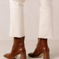 West cape booties, croco brown
